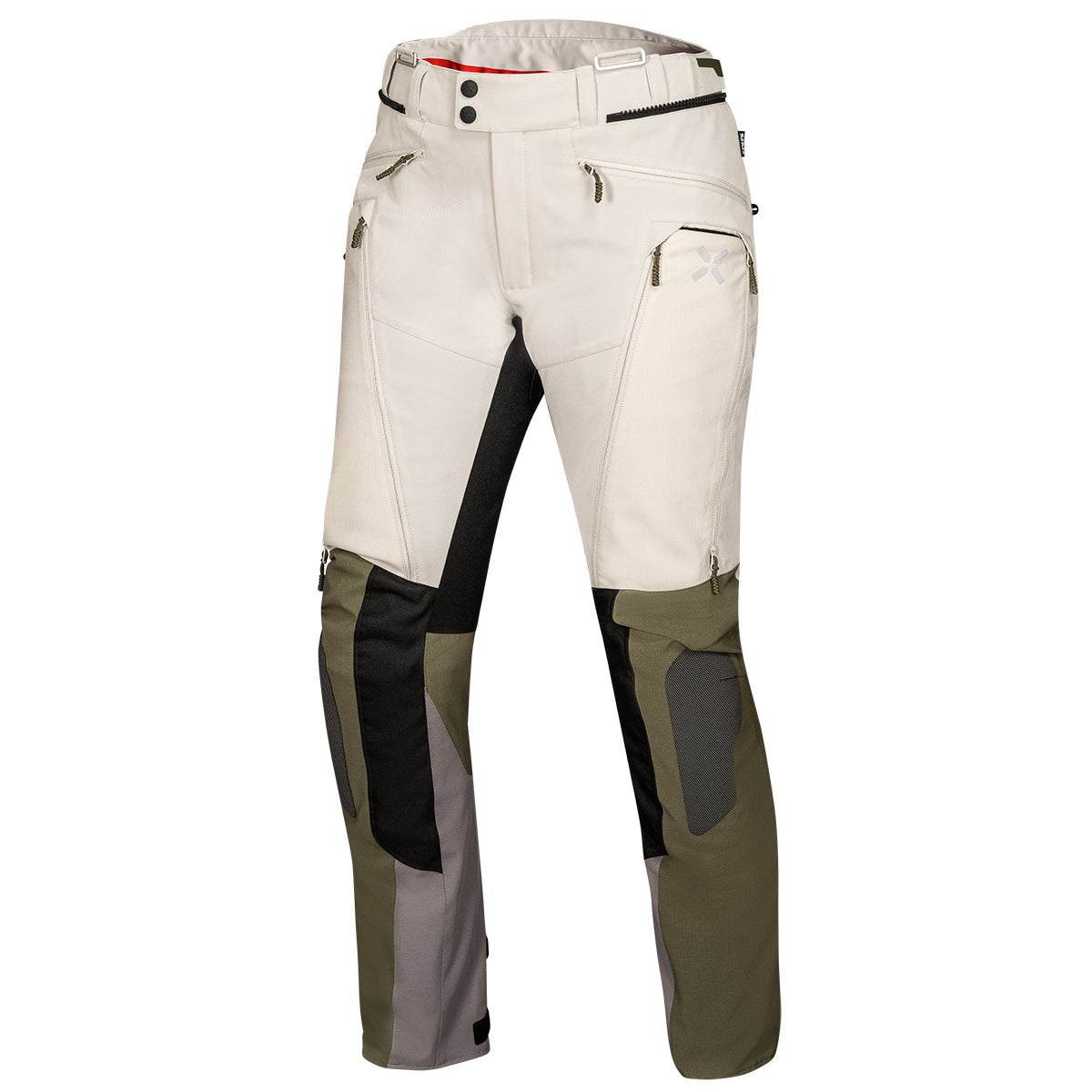 【nyxu】Verour Cargo Pants ミルク(グレー) Sサイズ iXS Venture-Air 1.0 | Kadın Motosiklet Pantolonu